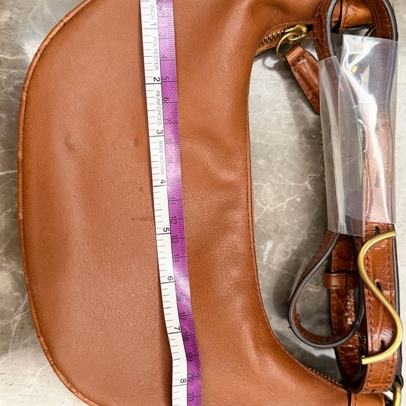 Women’s Brown Leather Shoulder Bag - Picture 10 of 11